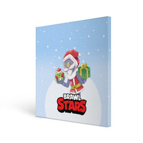 Холст квадратный с принтом Brawl Stars. Christmas Barley , 100% ПВХ |  | bo | brawl | brock | bull | colt | dynamike | elprimo | jessie | leon | moba | nita | shelly | stars | бо | брок | булл | джесси | динамайк | кольт | леон | нита | шелли | эльпримо