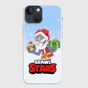 Чехол для iPhone 13 mini с принтом Brawl Stars. Christmas Barley ,  |  | bo | brawl | brock | bull | colt | dynamike | elprimo | jessie | leon | moba | nita | shelly | stars | бо | брок | булл | джесси | динамайк | кольт | леон | нита | шелли | эльпримо