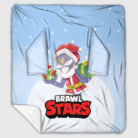 Плед с рукавами с принтом Brawl Stars Christmas Barley , 100% полиэстер | Закругленные углы, все края обработаны. Ткань не мнется и не растягивается. Размер 170*145 | bo | brawl | brock | bull | colt | dynamike | elprimo | jessie | leon | moba | nita | shelly | stars | бо | брок | булл | джесси | динамайк | кольт | леон | нита | шелли | эльпримо