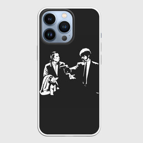 Чехол для iPhone 13 Pro с принтом Криминальное Чтиво ,  |  | meme | memes | pulp fiction | quentin | reservoir dogs | tarantino | бешеные псы | квентин | криминальное чтиво | мем | мемы | тарантино