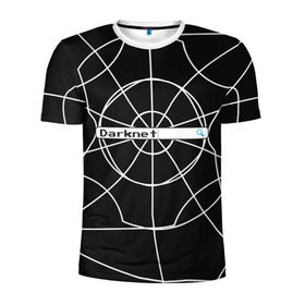 Мужская футболка 3D спортивная с принтом Darknet , 100% полиэстер с улучшенными характеристиками | приталенный силуэт, круглая горловина, широкие плечи, сужается к линии бедра | darknet | internet | memes | даркнет | интернет | мемы