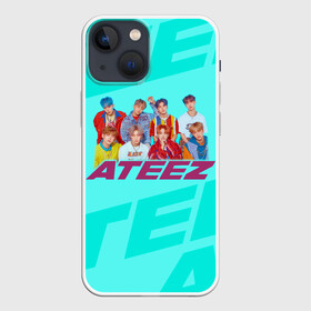 Чехол для iPhone 13 mini с принтом Ateez ,  |  | ateez | atiny | destiny | k pop | kpop | kq fellaz | атеез | атез | атэз | ёсан | к поп | кпоп | минки | сан | сонхва | тин поп | уён | хонджун | чонхо | эйтиз | эйтини | юнхо