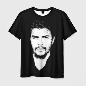 Мужская футболка 3D с принтом Че Гевара , 100% полиэфир | прямой крой, круглый вырез горловины, длина до линии бедер | che | cuba | guevara | revolution | бунтарь | коммунизм | куба | революция | свобода | советский | союз | ссср | че гевара