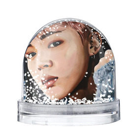 Снежный шар с принтом Jimin BTS , Пластик | Изображение внутри шара печатается на глянцевой фотобумаге с двух сторон | bts | jimin | бтс | группа | корея | чимин