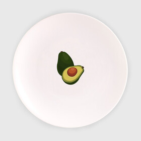 Тарелка с принтом Авокадо , фарфор | диаметр - 210 мм
диаметр для нанесения принта - 120 мм | авокадо | еда | рисунок