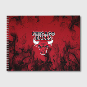 Альбом для рисования с принтом CHICAGO BULLS , 100% бумага
 | матовая бумага, плотность 200 мг. | 23 | bright | bulls | chicago bulls | fire | flame | heat | jordan | light | logo | michael jordan | nba | paris saint germain | psg | red | sport | wildfire | быки | джордан | искры | лого | майкл джордан | огненный | огонь | пламя | пожар