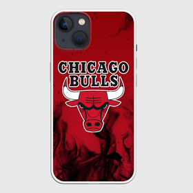 Чехол для iPhone 13 с принтом CHICAGO BULLS | ЧИКАГО БУЛЛС ,  |  | 23 | bright | bulls | chicago bulls | fire | flame | heat | jordan | light | logo | michael jordan | nba | paris saint germain | psg | red | sport | wildfire | быки | джордан | искры | лого | майкл джордан | огненный | огонь | пламя | пожар