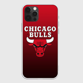 Чехол для iPhone 12 Pro Max с принтом CHICAGO BULLS , Силикон |  | bulls | chicago | chicago bulls | nba | red bulls | usa | америка | быки | нба | сша | чикаго буллс