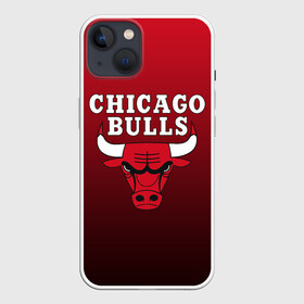 Чехол для iPhone 13 с принтом CHICAGO BULLS ,  |  | Тематика изображения на принте: bulls | chicago | chicago bulls | nba | red bulls | usa | америка | быки | нба | сша | чикаго буллс