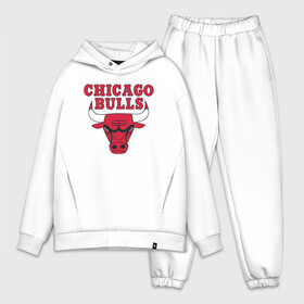 Мужской костюм хлопок OVERSIZE с принтом CHICAGO BULLS | ЧИКАГО БУЛЛС ,  |  | bulls | chicago | chicago bulls | nba | red bulls | usa | америка | быки | нба | сша | чикаго буллс