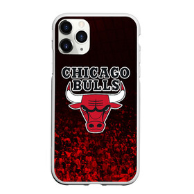 Чехол для iPhone 11 Pro Max матовый с принтом CHICAGO BULLS , Силикон |  | bulls | chicago | chicago bulls | nba | red bulls | usa | америка | быки | нба | сша | чикаго буллс