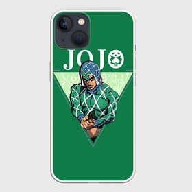 Чехол для iPhone 13 с принтом Mista ,  |  | aureo | battle tendency | blood | crusaders | dio | giorno | giovanna | golden | jjba | jojo memes | jojos | jotaro | manga | phantom | stardust | vento aureo | wind | джо джо | манга