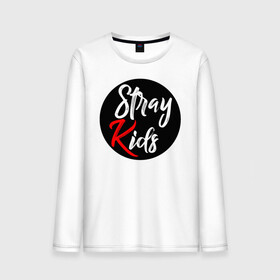 Мужской лонгслив хлопок с принтом Stray Kids , 100% хлопок |  | 3racha | i.n | jyp nation | k pop | kpop | skz | stray kids | к поп | кпоп | ли ноу | скз | страй кидс | стрэй кидс | сынмина | уджин | феликса | хана | хёнджина | чана | чанбина