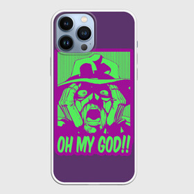 Чехол для iPhone 13 Pro Max с принтом Oh my good ,  |  | aureo | battle tendency | blood | crusaders | dio | giorno | giovanna | golden | jjba | jojo memes | jojos | jotaro | manga | phantom | stardust | vento aureo | wind | джо джо | манга