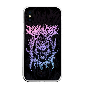 Чехол для iPhone XS Max матовый с принтом BABYMETAL , Силикон | Область печати: задняя сторона чехла, без боковых панелей | Тематика изображения на принте: babymetal | j pop | бэбиметал | две девушки | дэт метал | каваий метал | моа кикути | судзука накамото | хеви метал | юи мидзуно | японская группа