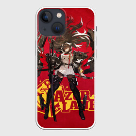 Чехол для iPhone 13 mini с принтом Азур Лейн ленты ,  |  | anime | azur lane | girl | аниме | девушка | лазурный путь