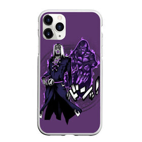 Чехол для iPhone 11 Pro Max матовый с принтом JoJo Bizarre Adventure , Силикон |  | aureo | battle tendency | blood | crusaders | dio | giorno | giovanna | golden | jjba | jojo memes | jojos | jotaro | manga | phantom | stardust | vento aureo | wind | джо джо | манга