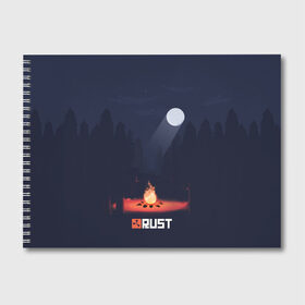 Альбом для рисования с принтом Rust , 100% бумага
 | матовая бумага, плотность 200 мг. | multiplayer | rpg | rust | выживание | игра rust | игра раст | игры | многопользовательская игра | мультиплеер | раст | рпг | симулятор | симулятора выживания