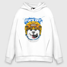 Мужское худи Oversize хлопок с принтом Hockey Dog , френч-терри — 70% хлопок, 30% полиэстер. Мягкий теплый начес внутри —100% хлопок | боковые карманы, эластичные манжеты и нижняя кромка, капюшон на магнитной кнопке | art | dog | dog in the helmet | dog with the puck | doggie | helmet | hockey | puck | арт | пёс | пёсик | собака | собака в шлеме | собака с шайбой | собачка | хоккей | шайба | шлем