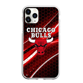 Чехол для iPhone 11 Pro Max матовый с принтом CHICAGO BULLS , Силикон |  | bulls | chicago | chicago bulls | nba | red bulls | usa | америка | быки | нба | сша | чикаго буллс