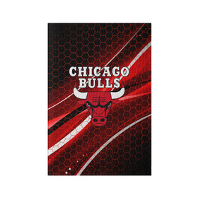 Обложка для паспорта матовая кожа с принтом CHICAGO BULLS , натуральная матовая кожа | размер 19,3 х 13,7 см; прозрачные пластиковые крепления | bulls | chicago | chicago bulls | nba | red bulls | usa | америка | быки | нба | сша | чикаго буллс