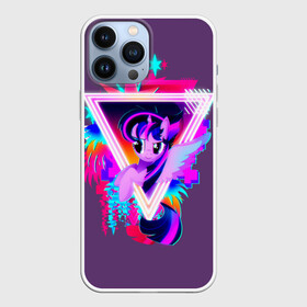 Чехол для iPhone 13 Pro Max с принтом Мой маленький пони ,  |  | applejack | little | magic | mlp | my | pinkie pie | pony | rainbow dash | rarity | twilight | дракон | дружба | единорог | искорка | пони | селестия | спайк | сумеречная | это чудо