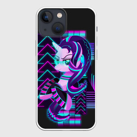 Чехол для iPhone 13 mini с принтом Мой маленький пони ,  |  | applejack | little | magic | mlp | my | pinkie pie | pony | rainbow dash | rarity | twilight | дракон | дружба | единорог | искорка | пони | селестия | спайк | сумеречная | это чудо