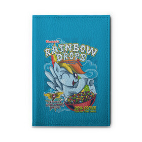 Обложка для автодокументов с принтом Rainbow brops , натуральная кожа |  размер 19,9*13 см; внутри 4 больших “конверта” для документов и один маленький отдел — туда идеально встанут права | applejack | little | magic | mlp | my | pinkie pie | pony | rainbow dash | rarity | twilight | дракон | дружба | единорог | искорка | пони | селестия | спайк | сумеречная | это чудо