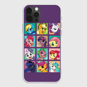 Чехол для iPhone 12 Pro Max с принтом Мой маленький пони , Силикон |  | applejack | little | magic | mlp | my | pinkie pie | pony | rainbow dash | rarity | twilight | дракон | дружба | единорог | искорка | пони | селестия | спайк | сумеречная | это чудо