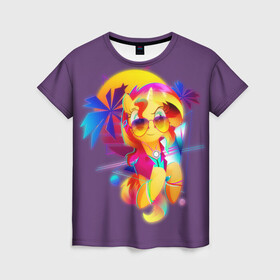 Женская футболка 3D с принтом My little pony , 100% полиэфир ( синтетическое хлопкоподобное полотно) | прямой крой, круглый вырез горловины, длина до линии бедер | applejack | little | magic | mlp | my | pinkie pie | pony | rainbow dash | rarity | twilight | дракон | дружба | единорог | искорка | пони | селестия | спайк | сумеречная | это чудо