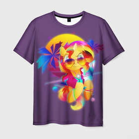 Мужская футболка 3D с принтом My little pony , 100% полиэфир | прямой крой, круглый вырез горловины, длина до линии бедер | applejack | little | magic | mlp | my | pinkie pie | pony | rainbow dash | rarity | twilight | дракон | дружба | единорог | искорка | пони | селестия | спайк | сумеречная | это чудо