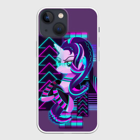 Чехол для iPhone 13 mini с принтом My little pony ,  |  | applejack | little | magic | mlp | my | pinkie pie | pony | rainbow dash | rarity | twilight | дракон | дружба | единорог | искорка | пони | селестия | спайк | сумеречная | это чудо