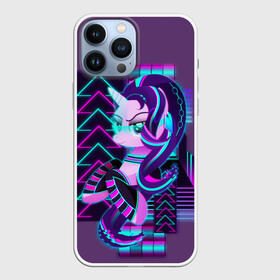 Чехол для iPhone 13 Pro Max с принтом My little pony ,  |  | Тематика изображения на принте: applejack | little | magic | mlp | my | pinkie pie | pony | rainbow dash | rarity | twilight | дракон | дружба | единорог | искорка | пони | селестия | спайк | сумеречная | это чудо