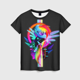 Женская футболка 3D с принтом Мой маленький пони , 100% полиэфир ( синтетическое хлопкоподобное полотно) | прямой крой, круглый вырез горловины, длина до линии бедер | applejack | little | magic | mlp | my | pinkie pie | pony | rainbow dash | rarity | twilight | дракон | дружба | единорог | искорка | пони | селестия | спайк | сумеречная | это чудо