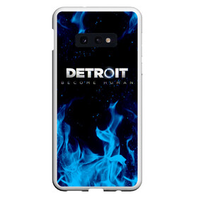 Чехол для Samsung S10E с принтом DETROIT BECOME HUMAN , Силикон | Область печати: задняя сторона чехла, без боковых панелей | ai | android | connor | detroit | detroit become human | rk 800 | rk 900 | robots | андроиды | детектив | игра | интерактивное кино | кара | коннор | маркус | роботы | экшн