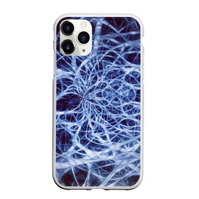 Чехол для iPhone 11 Pro матовый с принтом Nerves , Силикон |  | nerves | абстрактно | абстрактные | абстрактный | абстракция | нейронная | неон | неонка | неоновые | нерв | нервная | нервы | объёмные | объёмный | светящиеся | светящийся | сетка | сеть | система