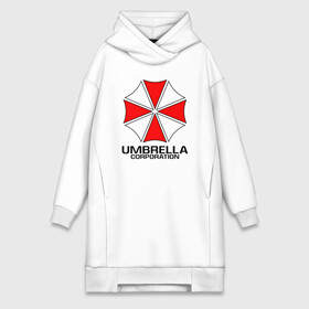 Платье-худи хлопок с принтом UMBRELLA CORP   RESIDENT EVIL   ОБИТЕЛЬ ЗЛА ,  |  | ada wong | biohazard | leon | nemesis | project resistance | raccoon city | re | re3 | resident evil | resident evil 3 | rpd | stars | umbrella | ада вонг | амбрелла | немезис | ужасы