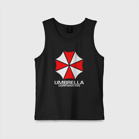 Детская майка хлопок с принтом UMBRELLA CORP ,  |  | ada wong | biohazard | leon | nemesis | project resistance | raccoon city | re | re3 | resident evil | resident evil 3 | rpd | stars | umbrella | ада вонг | амбрелла | немезис | ужасы