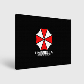 Холст прямоугольный с принтом UMBRELLA CORP | АМБРЕЛЛА КОРП , 100% ПВХ |  | ada wong | biohazard | leon | nemesis | project resistance | raccoon city | re | re3 | resident evil | resident evil 3 | rpd | stars | umbrella | ада вонг | амбрелла | немезис | ужасы