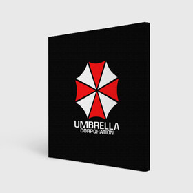 Холст квадратный с принтом UMBRELLA CORP | АМБРЕЛЛА КОРП , 100% ПВХ |  | ada wong | biohazard | leon | nemesis | project resistance | raccoon city | re | re3 | resident evil | resident evil 3 | rpd | stars | umbrella | ада вонг | амбрелла | немезис | ужасы