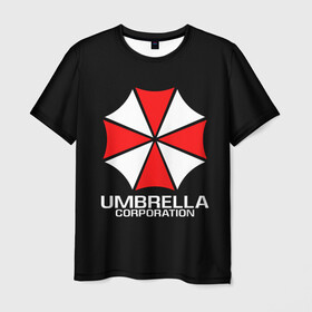 Мужская футболка 3D с принтом UMBRELLA CORP | АМБРЕЛЛА КОРП , 100% полиэфир | прямой крой, круглый вырез горловины, длина до линии бедер | ada wong | biohazard | leon | nemesis | project resistance | raccoon city | re | re3 | resident evil | resident evil 3 | rpd | stars | umbrella | ада вонг | амбрелла | немезис | ужасы