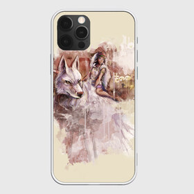 Чехол для iPhone 12 Pro Max с принтом Princess Mononoke , Силикон |  | Тематика изображения на принте: eboshi | ghibli | hayao | hime | lady | miyazaki | mononoke | princess | studio | аситака | волчица | гибли | дух леса | мононоке | моро | сан