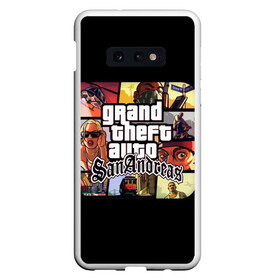 Чехол для Samsung S10E с принтом GTA SA , Силикон | Область печати: задняя сторона чехла, без боковых панелей | gta | sa | sanandreas | гта | санандрес | футболка