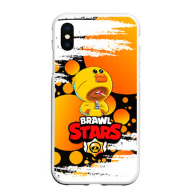 Чехол для iPhone XS Max матовый с принтом BRAWL STARS SALLY LEON , Силикон | Область печати: задняя сторона чехла, без боковых панелей | 8 bit | brawl stars | crow | crow phoenix. | leon | leon shark | бравл старс | браво старс | ворон | игра бравл | леон | леон шарк | оборотень