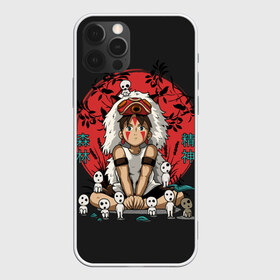 Чехол для iPhone 12 Pro Max с принтом Princess Mononoke , Силикон |  | Тематика изображения на принте: eboshi | ghibli | hayao | hime | lady | miyazaki | mononoke | princess | studio | аситака | волчица | гибли | дух леса | мононоке | моро | сан