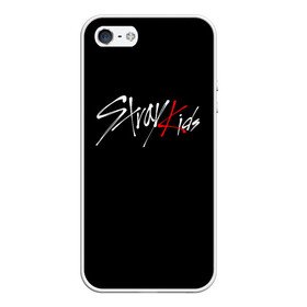 Чехол для iPhone 5/5S матовый с принтом STRAY KIDS , Силикон | Область печати: задняя сторона чехла, без боковых панелей | skz | stray kids | бан чан | ли ноу | скз | стрей кидс | сынмин | уджин | феликс | хан | хёджин | чанбин