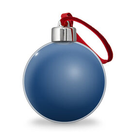 Ёлочный шар с принтом 19-4052 Classic Blue , Пластик | Диаметр: 77 мм | 9 4052 | без дизайна | без принта | без узора | главный цвет 2020 года | код цвета | нг | новый год | праздник | про | рождество | синий | синяя одежда | цвет нового года