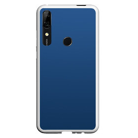 Чехол для Honor P Smart Z с принтом 19-4052 Classic Blue , Силикон | Область печати: задняя сторона чехла, без боковых панелей | Тематика изображения на принте: 9 4052 | без дизайна | без принта | без узора | главный цвет 2020 года | код цвета | нг | новый год | праздник | про | рождество | синий | синяя одежда | цвет нового года