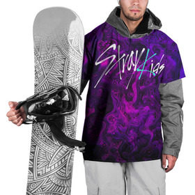 Накидка на куртку 3D с принтом Stray Kids , 100% полиэстер |  | Тематика изображения на принте: k pop | stray kids | стрей кидс | стрэй кидс