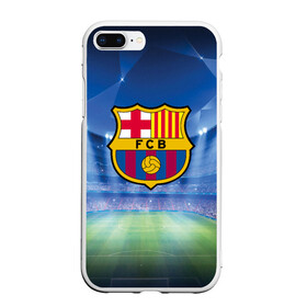 Чехол для iPhone 7Plus/8 Plus матовый с принтом FC Barcelona , Силикон | Область печати: задняя сторона чехла, без боковых панелей | barcelona | spain | барселона | испания